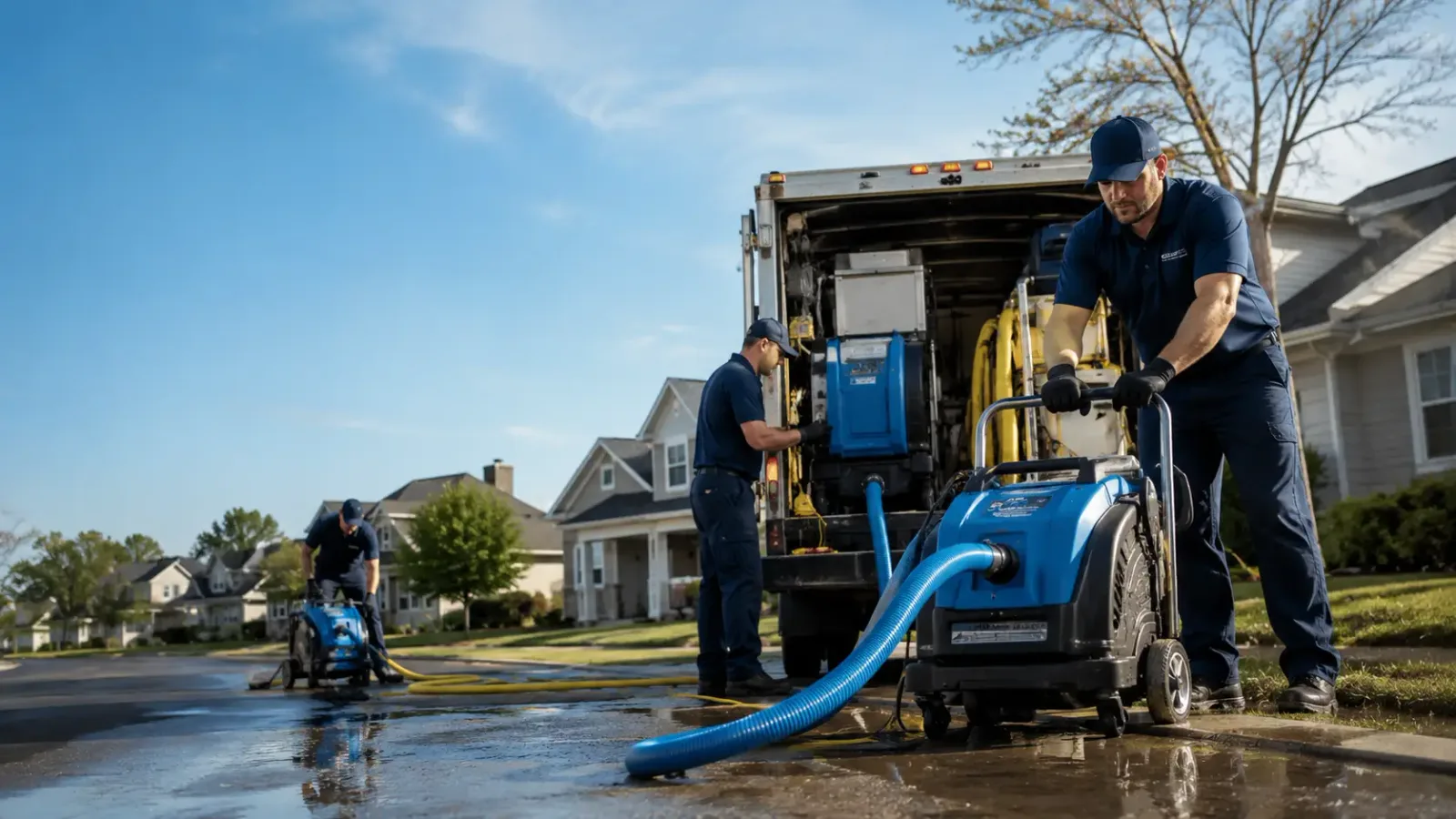 Flood Damage Cleanup in Grove City, PA